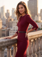 THE AUDRAY – Dark red