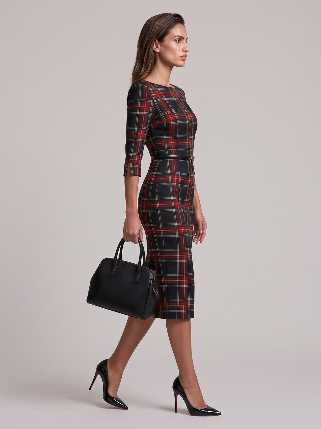 GINGER TARTAN – Navy