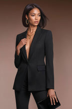 JYL - Elegant black Designer Pantsuit