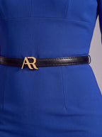 THE AUDRAY – Royal Blue Sheath Dress