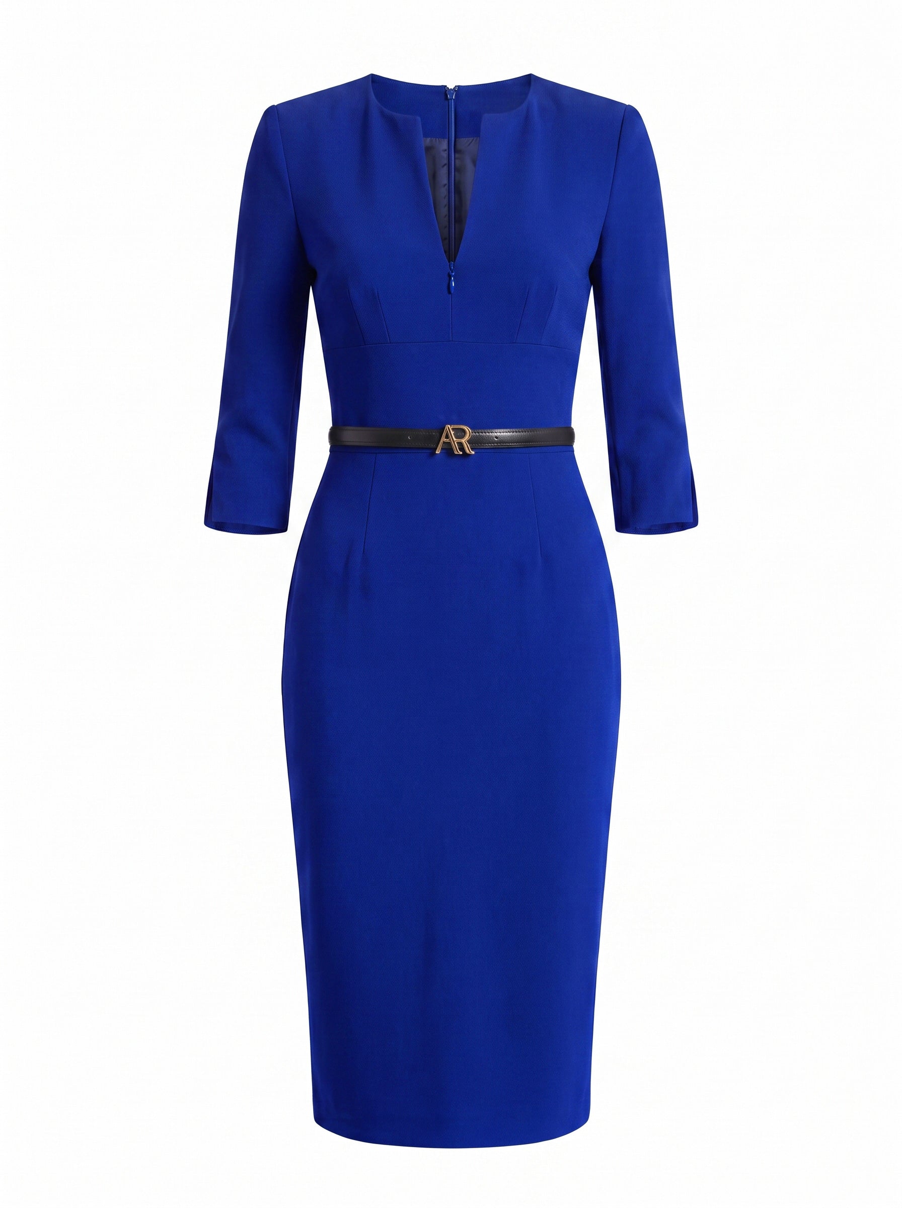 THE AUDRAY – Royal Blue Sheath Dress