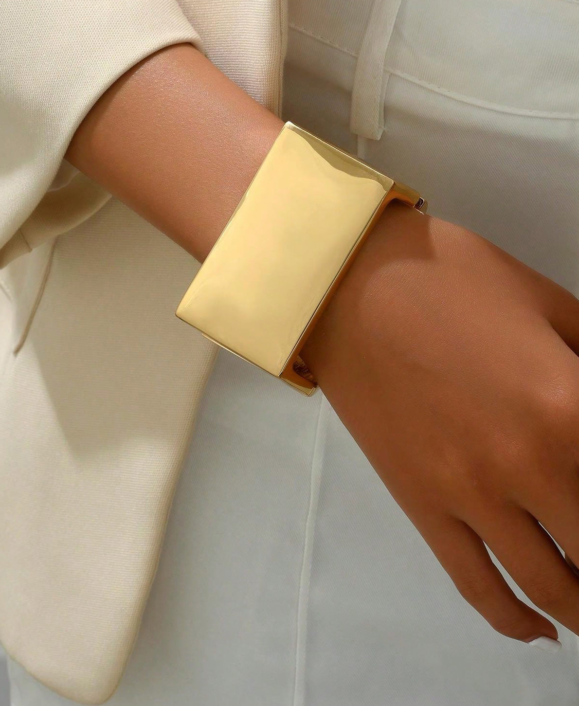 AUDRAY - Bold Bangles - Gold, Silver and Black