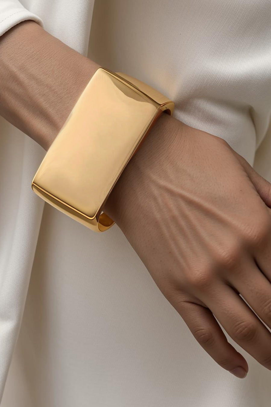 AUDRAY - Bold Bangles - Gold, Silver and Black