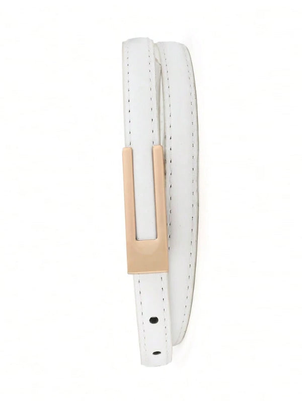 Tiny Belt - black, tan, beige and white
