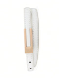 Tiny Belt - black, tan, beige and white