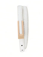 Tiny Belt - black, tan, beige and white