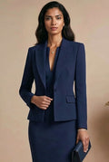 JYL - navy Designer Power Blazer