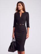 THE AUDRAY PINSTRIPE – Black