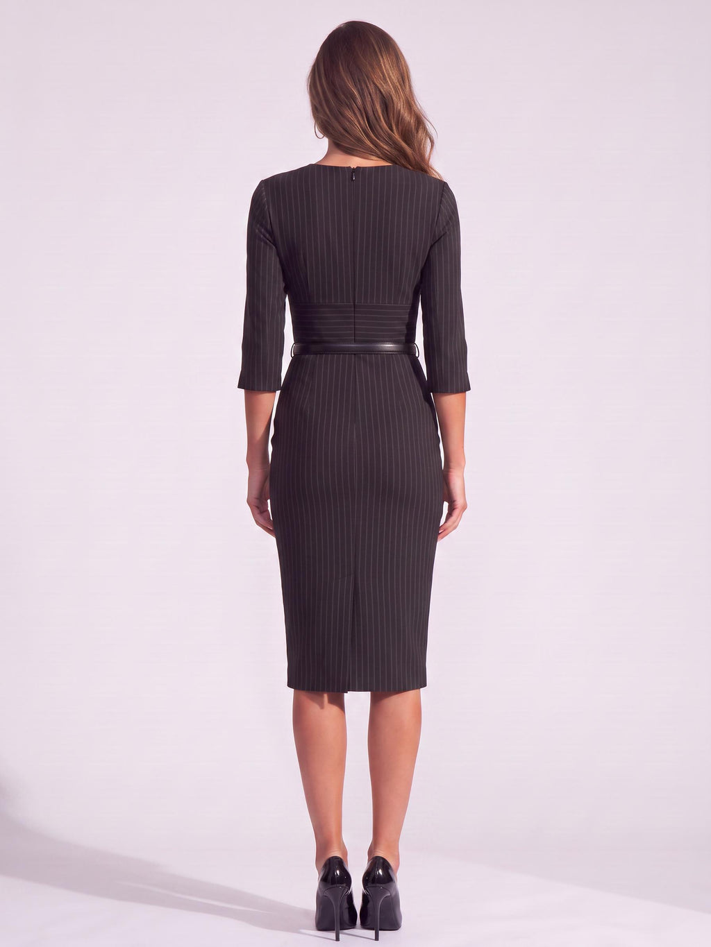 THE AUDRAY PINSTRIPE – Black