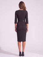 THE AUDRAY PINSTRIPE – Black