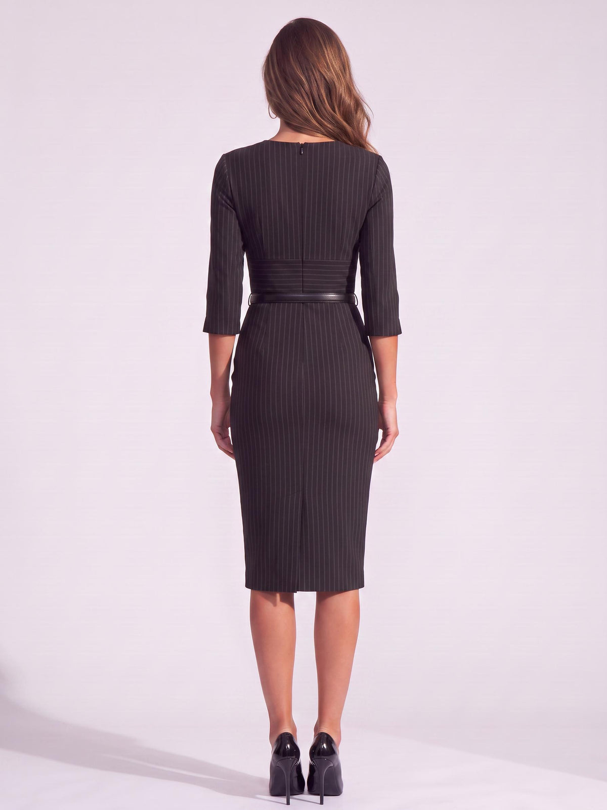 THE AUDRAY PINSTRIPE – Black