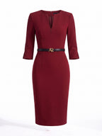 THE AUDRAY – Dark red