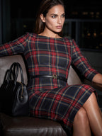 GINGER TARTAN – Navy