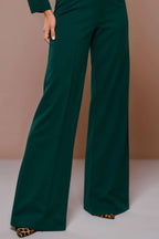 BLANCHET Forest Green Business Jumpsuit with Long Sleeves by AUDRAY - image 4