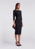 GINGER PINSTRIPE – Black