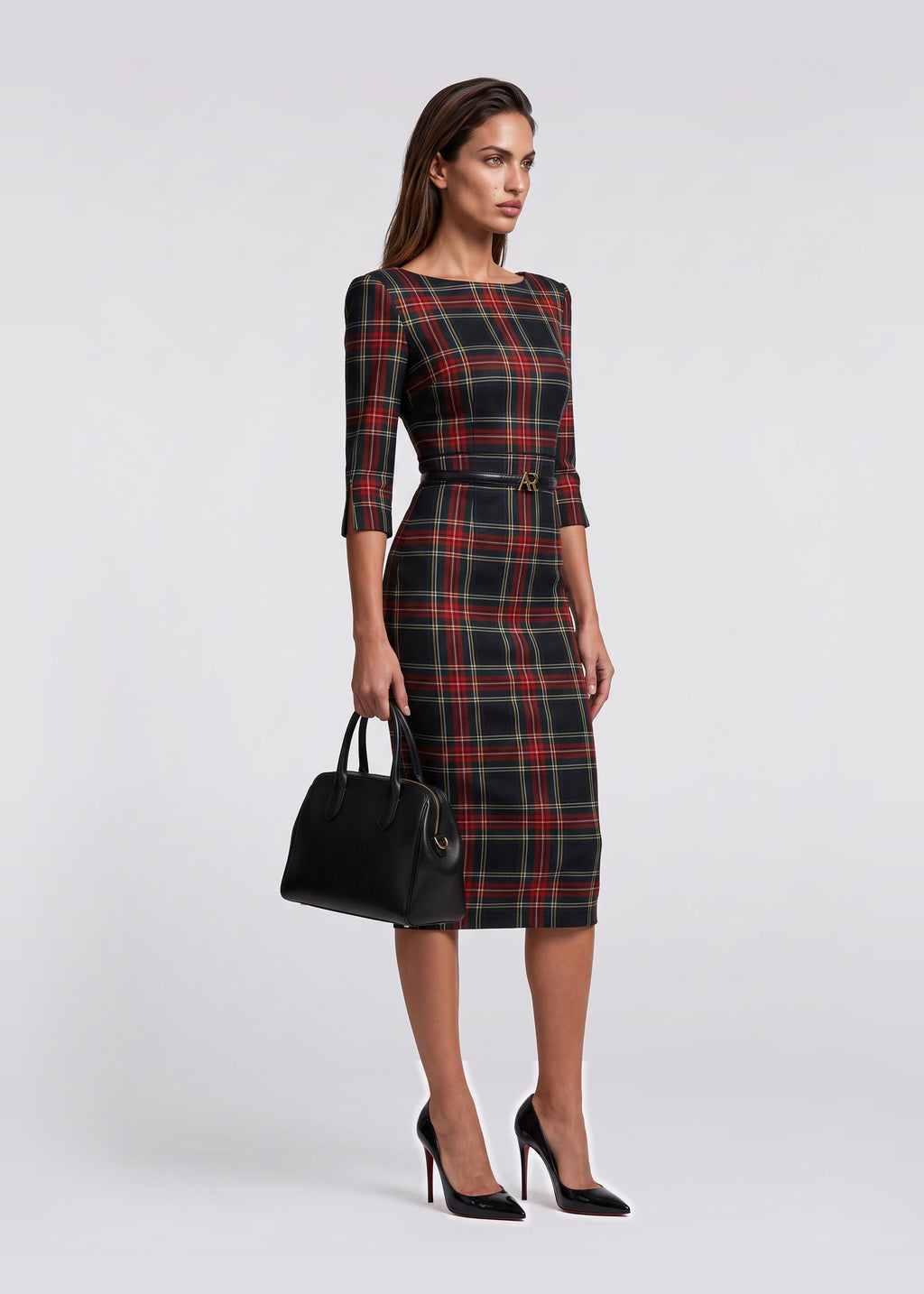 GINGER TARTAN – Navy