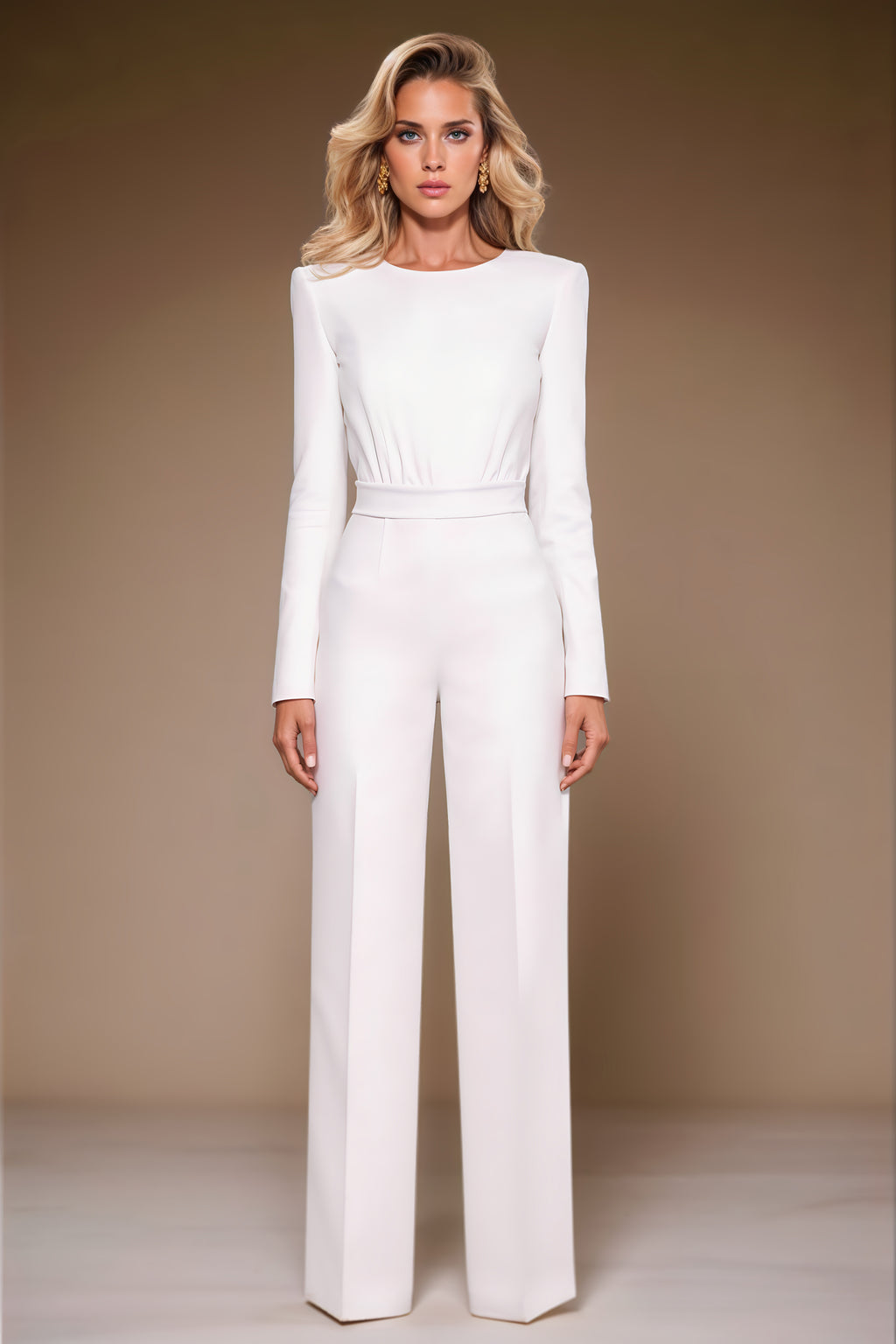 BLANCHET - white wide leg Jumpsuit
