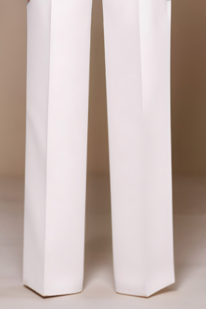 BLANCHET - white wide leg Jumpsuit