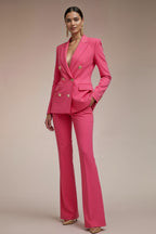 KELA - Elegant pink Designer Pantsuit